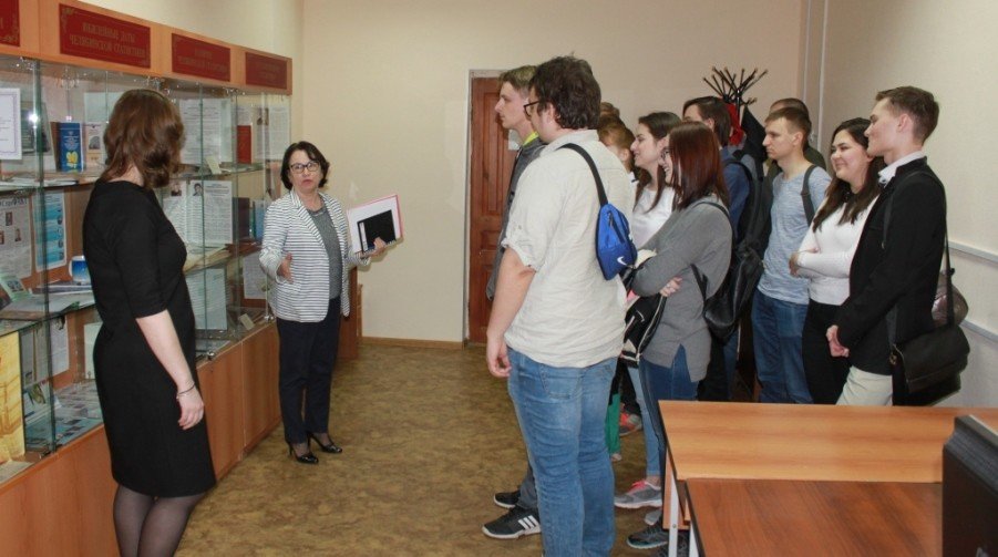 ЮУрГУ. Студенты ИЕТН посетили день открытых дверей в «Челябинскстат»