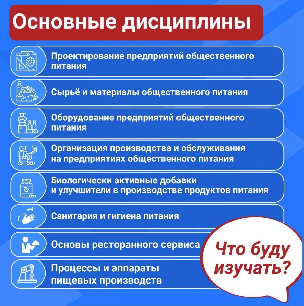 Стань профессионалом в сфере технологий и организации предприятий питания -  Южно-Уральский государственный университет